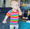 Rainbow Stylish Kid T-shirt - Stylish Mum