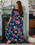 Faith Floral Midi Breastfeeding Dress - Stylish Mum sells breastfeeding dresses