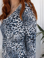 Lola Petite Leopard Dress (Pull down to breastfeed) - Stylish Mum