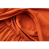 Orla Orange Breastfeeding Skater Dress - Stylish Mum
