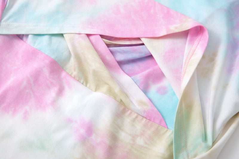 Tie Dye Breastfeeding Top – Stylish Mum