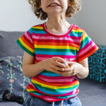 Rainbow Stylish Kid T-shirt - Stylish Mum